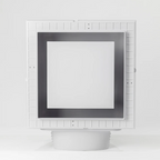Expella Shadowline Uninsulated Diffuser Square - 1SLD280SQ