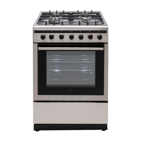 Euro Appliances 60cm Freestanding Cooker 9 Function Electric Oven - EV600DFSX