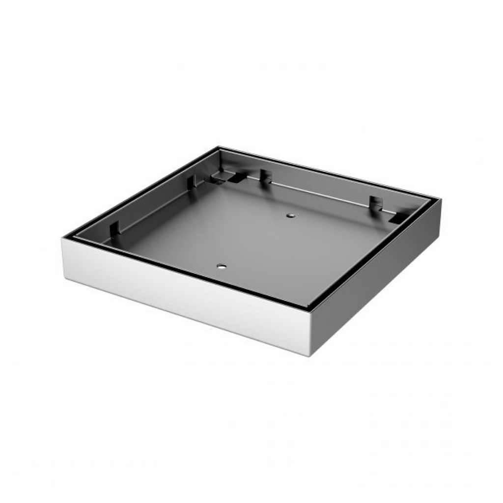 Phoenix Point 130mm Tile Insert Drain w/90mm Outlet - 316 Stainless Steel - 202-1305-51