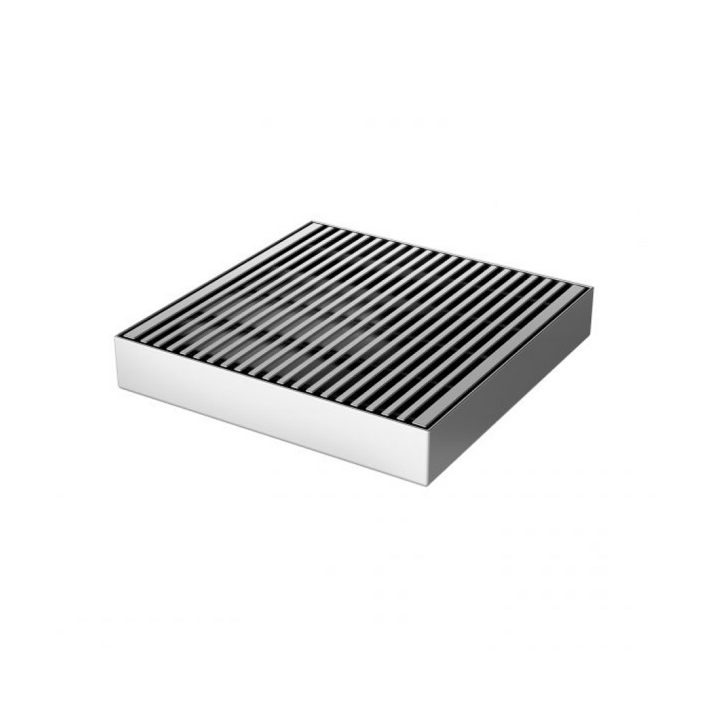 Phoenix Point Heelguard 100mm Drain w/90mm Outlet - 316 Stainless Steel - 202-2205-51