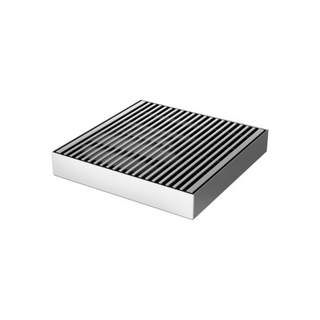 Phoenix Point Heelguard 100mm Drain w/90mm Outlet - 316 Stainless Steel - 202-2205-51