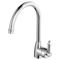 Fienza Eleanor Gooseneck Sink Mixer, Chrome / Chrome - 202109CC
