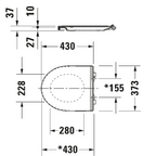 Duravit Durastyle B Soft Close Seat & Cover - 20790000