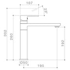 Caroma Luna Sink Mixer - Lead Free Chrome - 68188C4AF