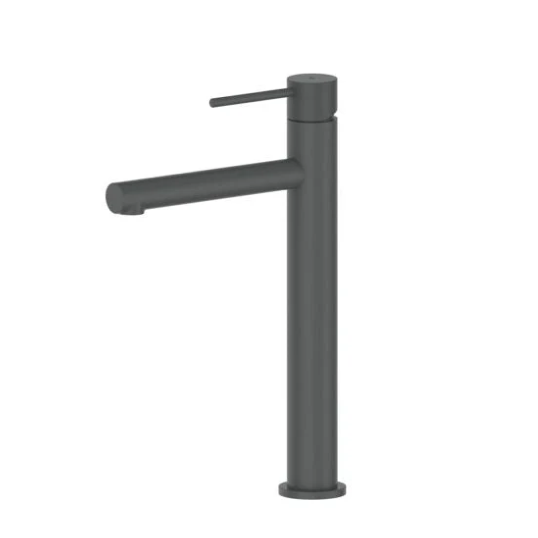 Greens Mika Tower Basin Mixer - Gun Metal - 21212569