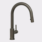 Villeroy & Boch Vita Pull Out Kitchen Mixer - LF Gun Metal - 2138890