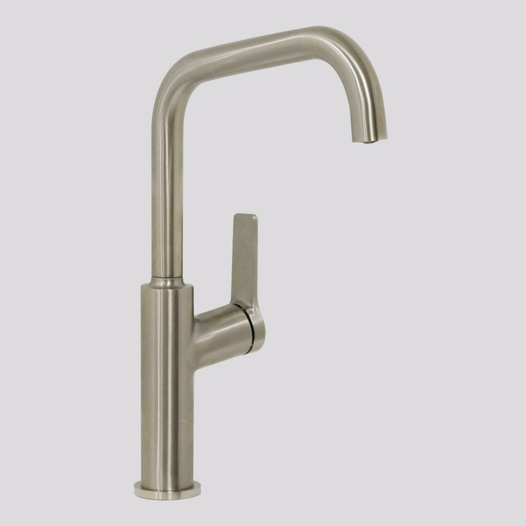 Villeroy & Boch Architectura Square Kitchen Mixer - LF Brushed Nickel 2159080