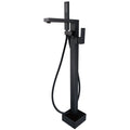 Fienza Jet Matte Black Floor Standing Mixer & Shower - 217119