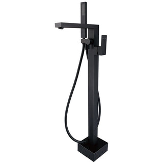 Fienza Jet Matte Black Floor Standing Mixer & Shower - 217119