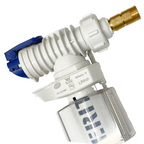 Geberit Back-Side inlet valve 3-8" Short Nipple Brass - 222.011.00.1