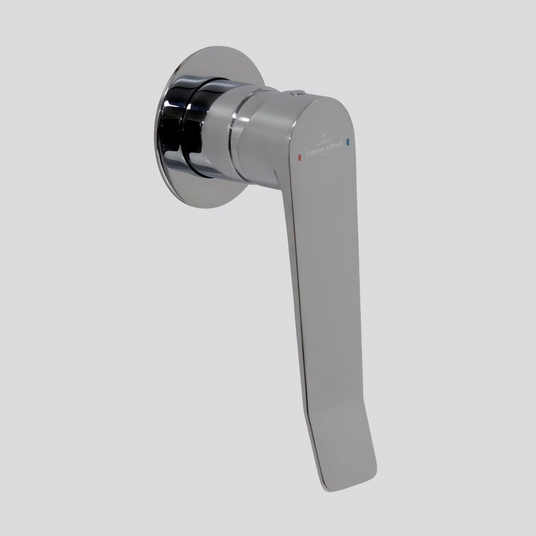 Villeroy & Boch O.Novo Style ViCare Wall Mixer (Trim Kit Only) - Chrome 2267561B