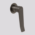 Villeroy & Boch O.Novo Style ViCare Wall Mixer (Trim Kit Only) - Gun Metal 2267590B