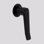 Villeroy & Boch O.Novo Style ViCare Wall Mixer (Trim Kit Only) - Matte Black 2267595B