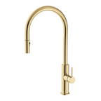 Fienza Kaya Pull Out Sink Mixer - LF Urban Brass - 228108UB-LF