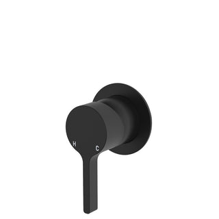 Fienza Sansa Small Round Wall Mixer Includes Body - Matte Black - 229101B