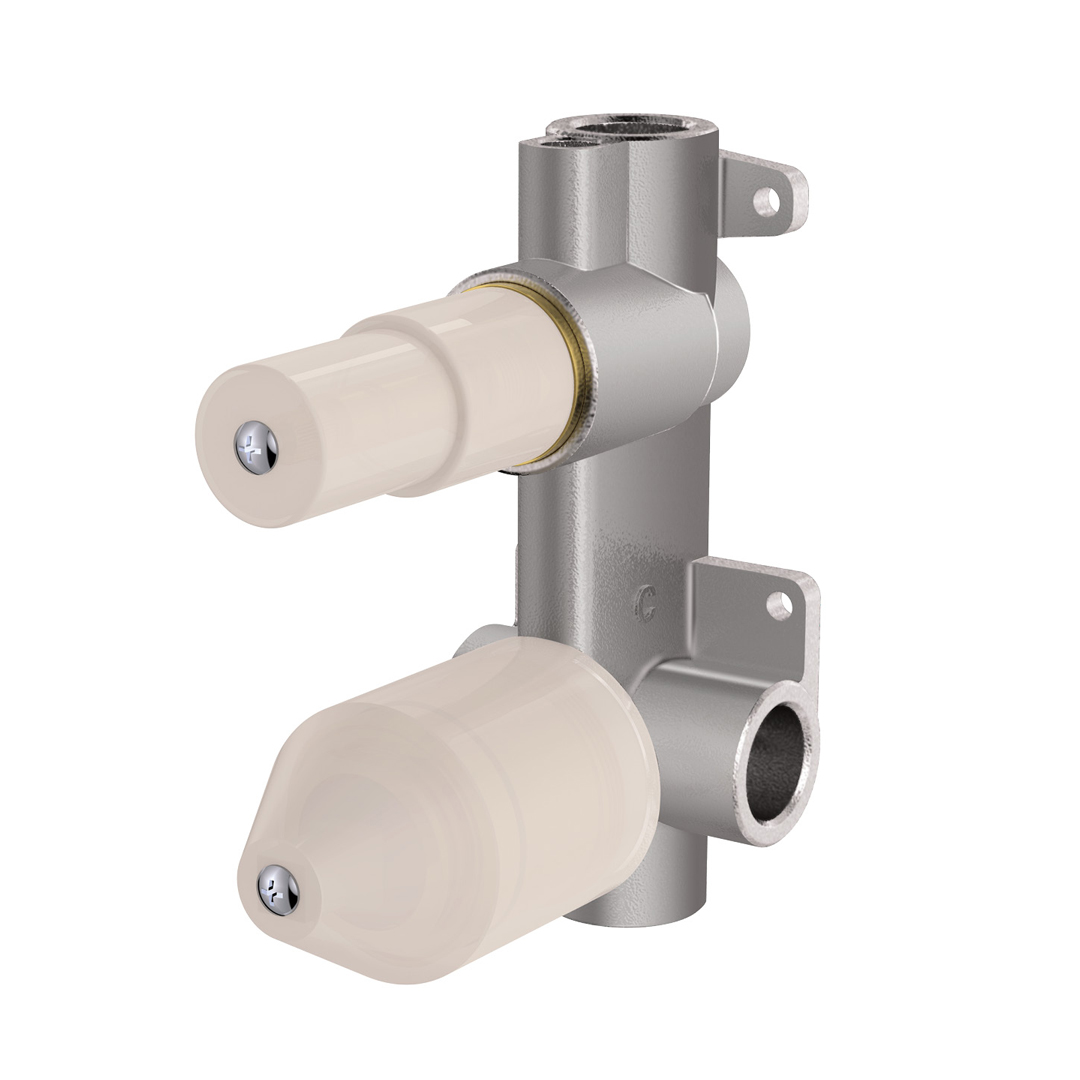 Fienza Quik-Switch Universal Wall Diverter Mixer Body - 230010-SS