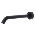Fienza Axle 220 mm Basin/Bath Outlet, Matte Black - 231116B