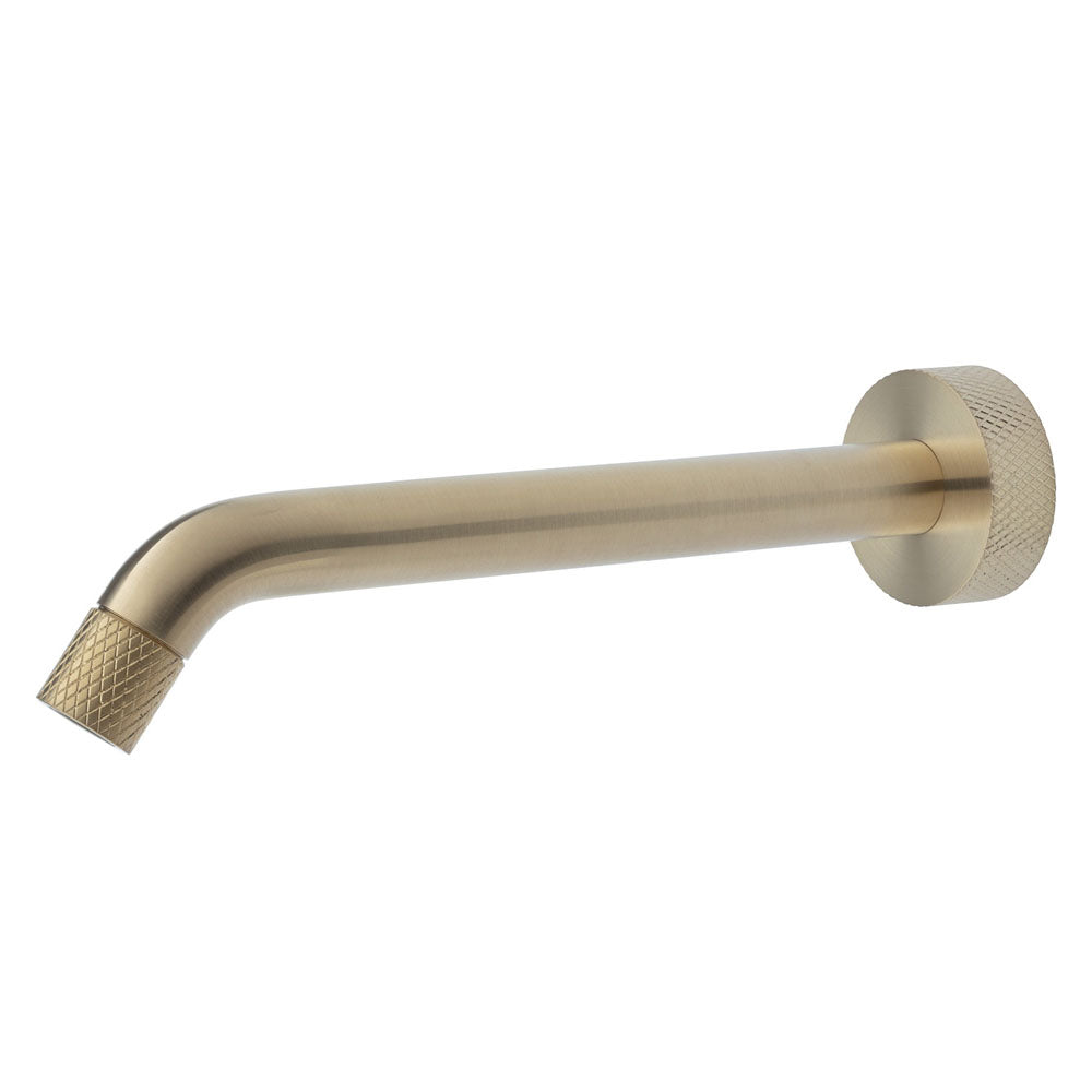 Fienza Axle 220 mm Basin/Bath Outlet, Urban Brass - 231116UB