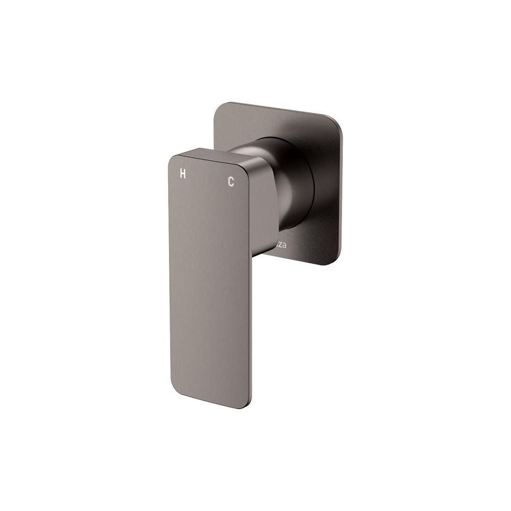 Fienza Tono Square Wall Mixer Includes Body - Gun Metal - 233101GM-4
