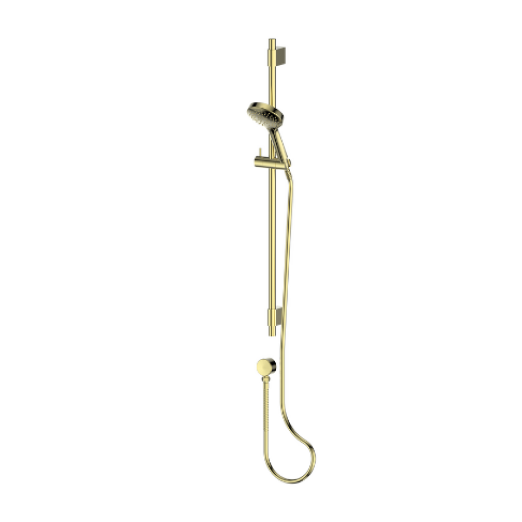 Greens Optima Plus AirFlo Rail Shower - LF Brushed Brass - 237000BB