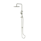 Greens Optima Plus AirFlo Twin Rail Shower - Brushed Nickel - 237003BN
