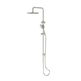 Greens Optima Plus AirFlo Twin Rail Shower - Brushed Nickel - 237003BN