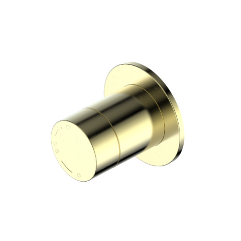 Greens Optima Plus Shower/Bath Diverter Wall Mixer - LF Brushed Brass