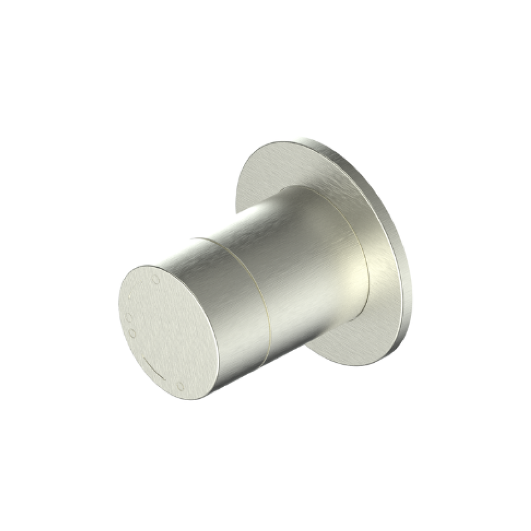 Greens Optima Plus Shower/Bath Diverter Wall Mixer - LF Brushed Nickel - 23703590BN