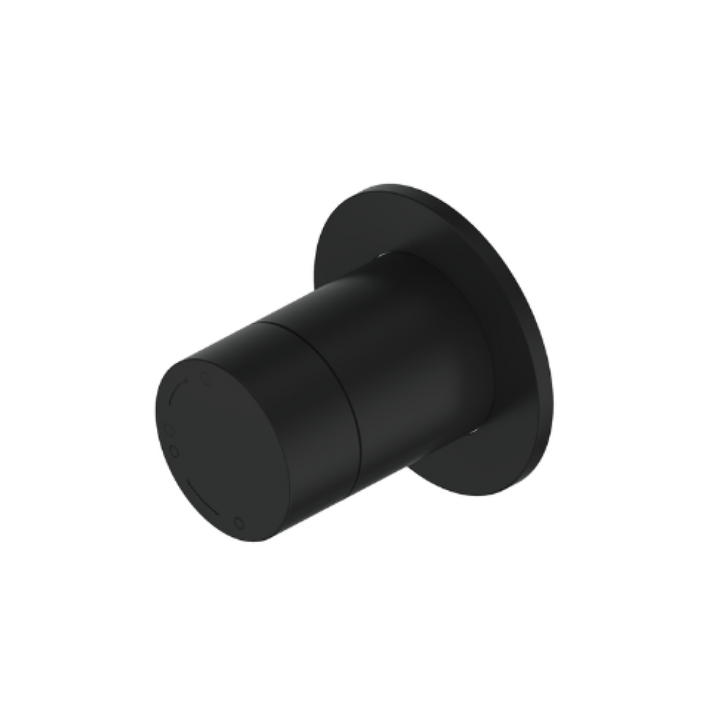 Greens Optima Plus Shower/Bath Diverter Wall Mixer - LF Matte Black - 23703590MB