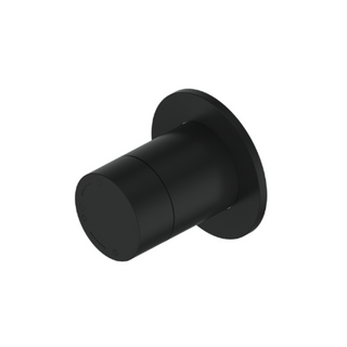 Greens Optima Plus Shower/Bath Diverter Wall Mixer - LF Matte Black - 23703590MB