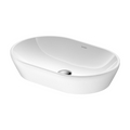 Duravit D-Neo 600 Oval Above Counter Basin - Alpine White 2372600070-P