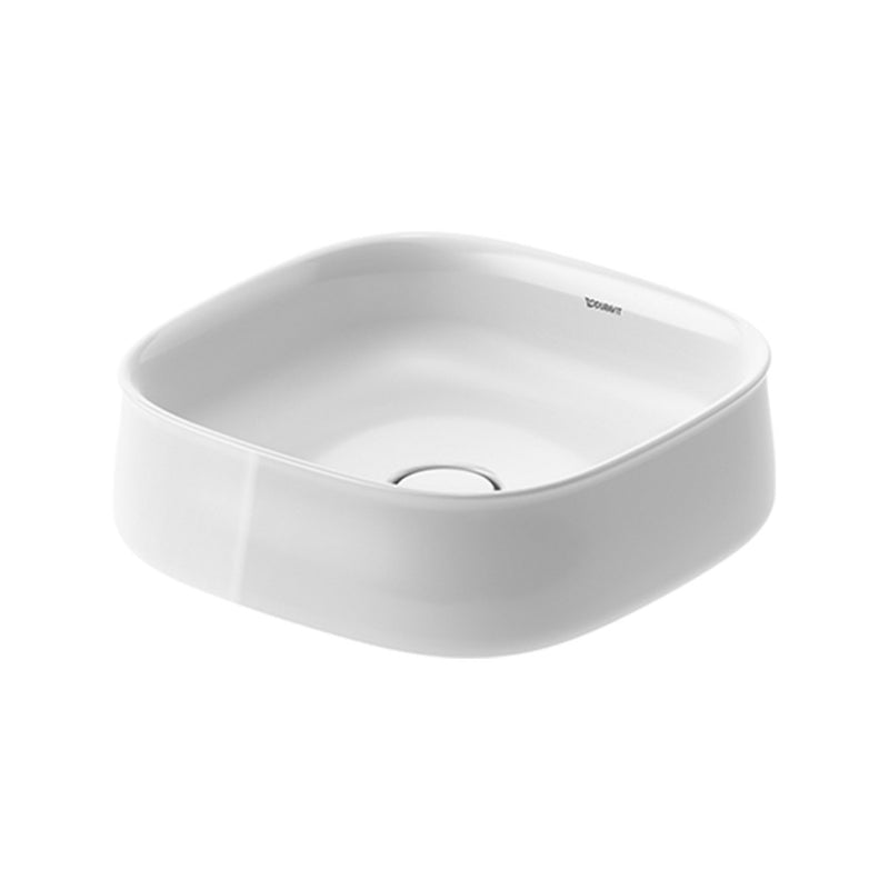 Duravit Zencha 420mm Above Counter Basin - Gloss Alpine White