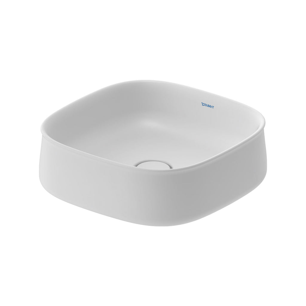 Duravit Zencha 420mm Above Counter Basin - White Satin Matte