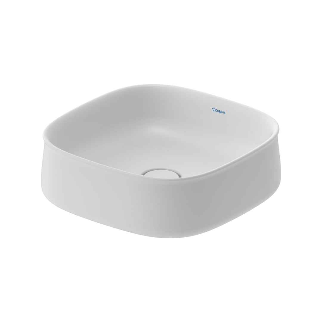 Duravit Zencha 420mm Above Counter Basin - White Satin Matte