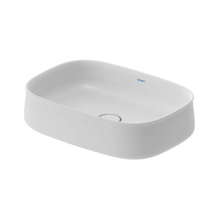 Duravit Zencha 550mm Above Counter Basin - White Satin Matte