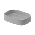 Duravit Zencha 550mm Above Counter Basin - Grey Satin Matte