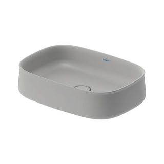 Duravit Zencha 550mm Above Counter Basin - Grey Satin Matte