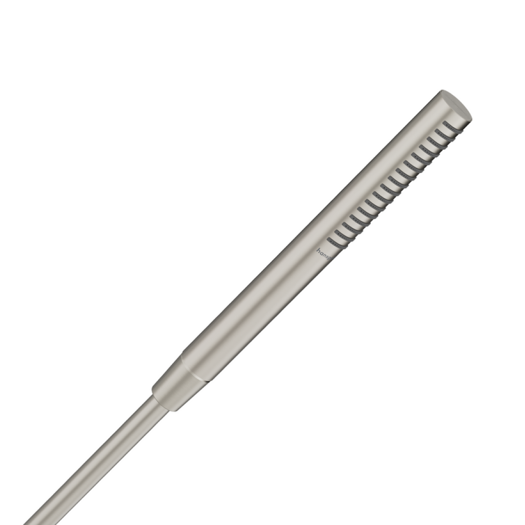 Hansgrohe Pulsify S Baton Hand Shower 100 1 jet - Brushed Nickel 24125821