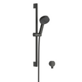 Hansgrohe Pulsify Select S Rail Shower 105 3Jet with 65cm Bar & Outlet - Brushed Black Chrome 24161343