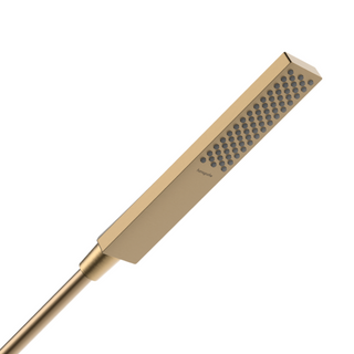 Hansgrohe Pulsify E Baton Hand Shower 100 1 Jet EcoSmart - Brushed Bronze - 24320140