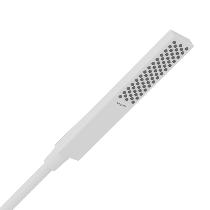 Hansgrohe Pulsify E Baton Hand Shower 100 1 Jet EcoSmart - Matte White