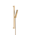 Hansgrohe Pulsify E 100 1Jet EcoSmart+ Shower Set with 65cm Bar - Brushed Bronze