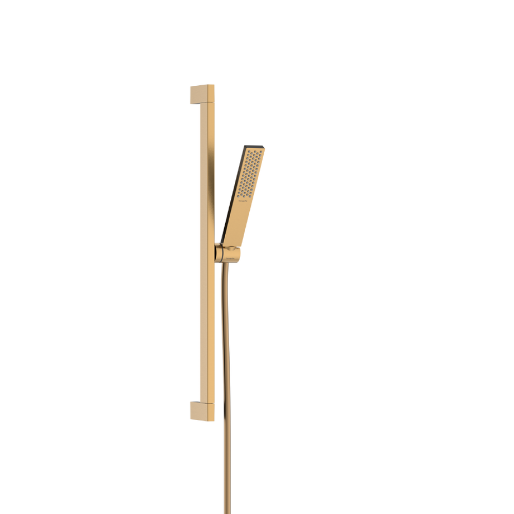 Hansgrohe Pulsify E 100 1Jet EcoSmart+ Shower Set with 65cm Bar - Brushed Bronze