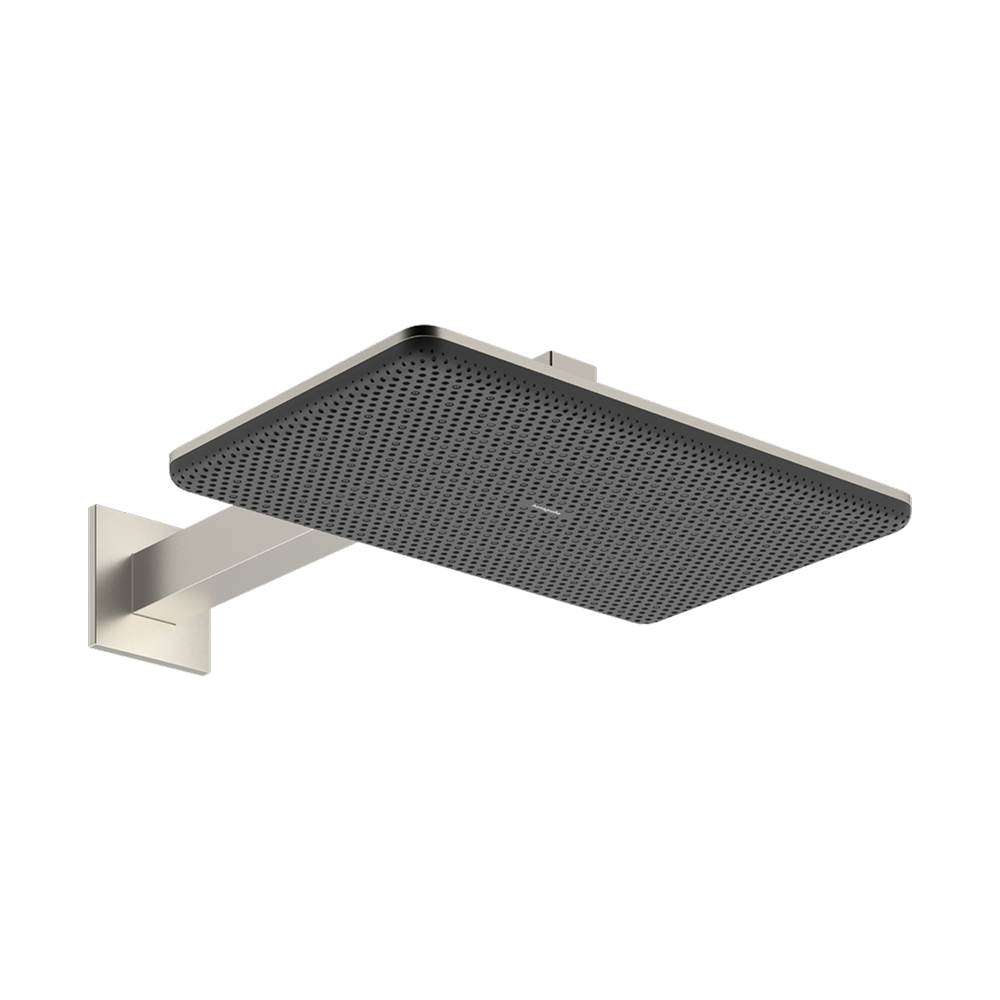 Hansgrohe Raindance Alive Q 210/340 2Jet Overhead Shower & Arm - Brushed Nickel 24551821