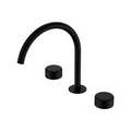 Nero Serenity Bath/Kitchen Tap Set Arc Spout with Metal Handle - Matte Black - 24D022MB