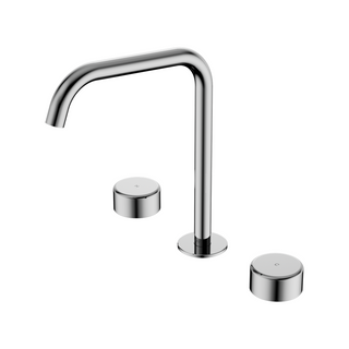 Nero Serenity Bath/Kitchen Tap Set Edge Spout with Handle - Chrome - 24D034CH