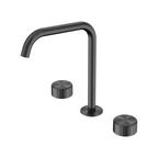 Nero Serenity Bath/Kitchen Tap Set Edge Spout with Handle - Gun Metal - 24D034GM