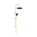 Nero Serenity Twin Shower - Brushed Gold - 24D073BG