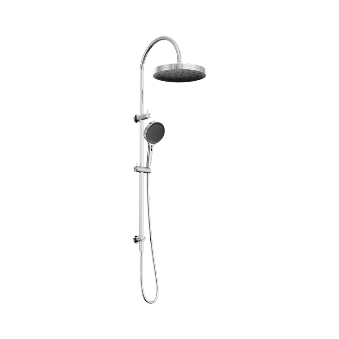 Nero Serenity Twin Shower - Brushed Nickel - 24D073BN