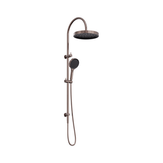 Nero Serenity Twin Shower - Brushed Bronze - 24D073BZ
